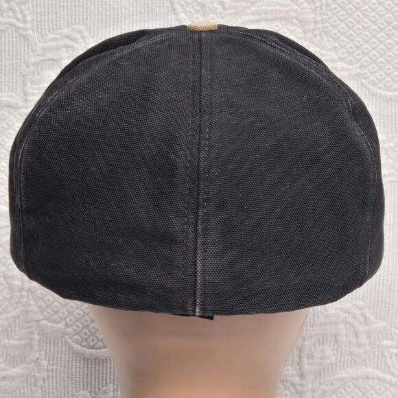 Carhartt Cap Fitted Mens Large Canvas Quilted Duck Hat Ear Flap Made USA Warm - Picture 5 of 12